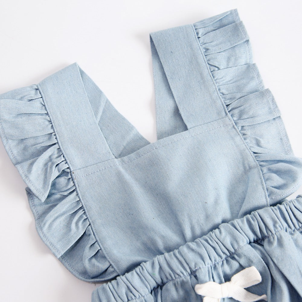 Denim style Bodysuit Baby Romper