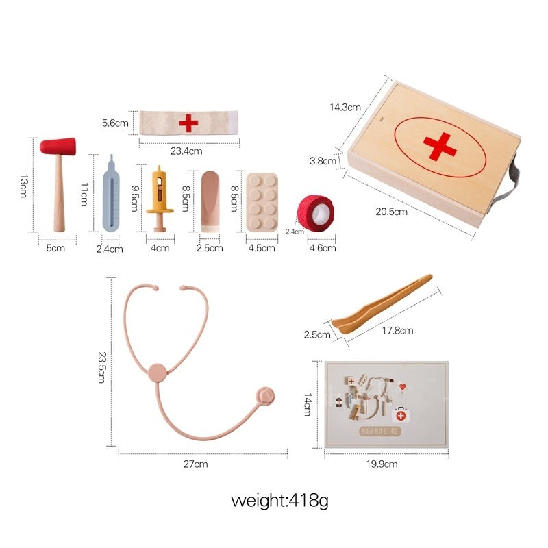 Childrens Little Doctor Toy  Stethoscope set