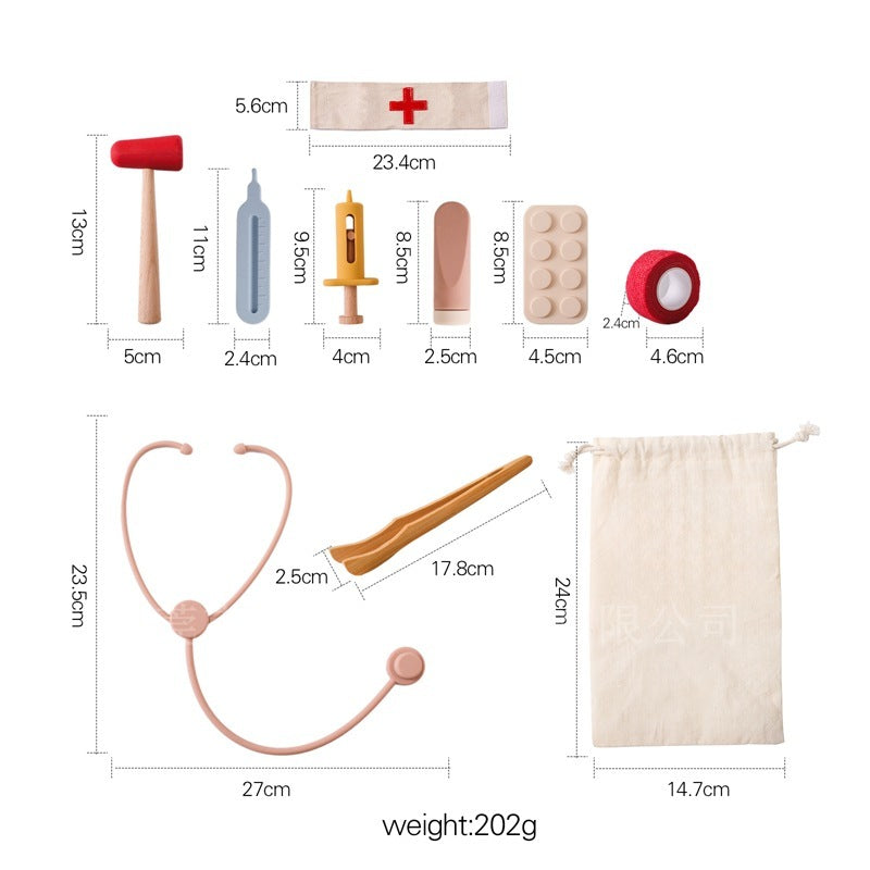 Childrens Little Doctor Toy  Stethoscope set